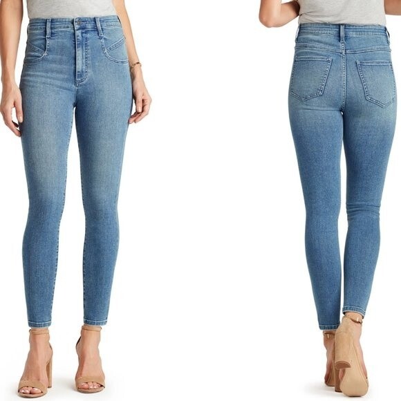 Sam Edelman The Stiletto 2.0 Super High Rise Skinny Jeans  Size 26 NWT - Picture 1 of 7